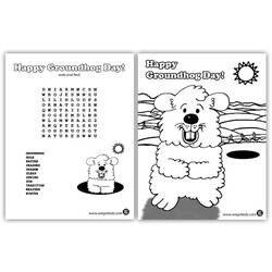 Dessin à colorier: Marmotte (Animaux) #11049 - Coloriages à Imprimer Gratuits