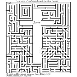 Dessin à colorier: Labyrinthes (Éducatifs) #126526 - Coloriages à Imprimer Gratuits
