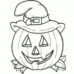 Dessin à colorier: Halloween (Fêtes et Occasions spéciales) #55343 - Coloriages à Imprimer Gratuits