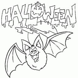 Dessin à colorier: Halloween (Fêtes et Occasions spéciales) #55502 - Coloriages à Imprimer Gratuits