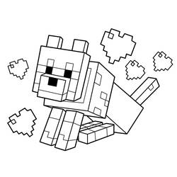Dessin à colorier: Minecraft (Jeux Vidéos) #113813 - Coloriages à Imprimer Gratuits