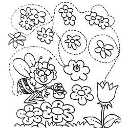 Dessin à colorier: Marguerite (Nature) #161401 - Coloriages à Imprimer Gratuits