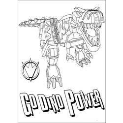 Dessin à colorier: Power Rangers (Super-héros) #50050 - Coloriages à Imprimer Gratuits