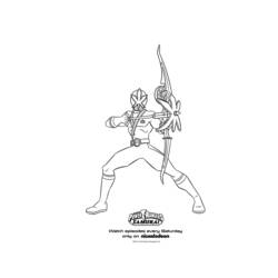 Dessin à colorier: Power Rangers (Super-héros) #50052 - Coloriages à Imprimer Gratuits