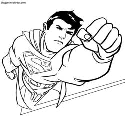 Dessin à colorier: Super Héros Marvel (Super-héros) #80097 - Coloriages à Imprimer Gratuits