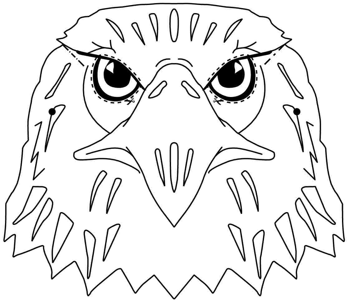 Dessin à colorier: Aigle (Animaux) #366 - Coloriages à Imprimer Gratuits