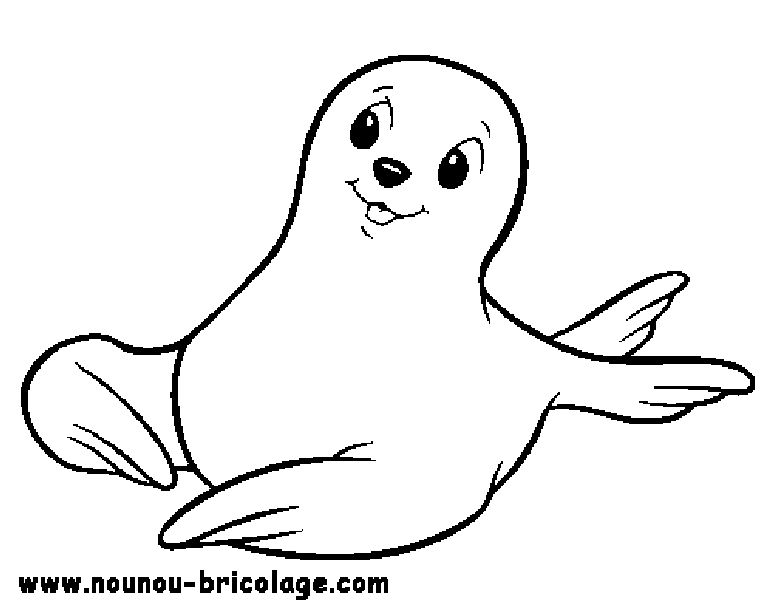 Dessin à colorier: Animaux marins (Animaux) #22005 - Coloriages à Imprimer Gratuits