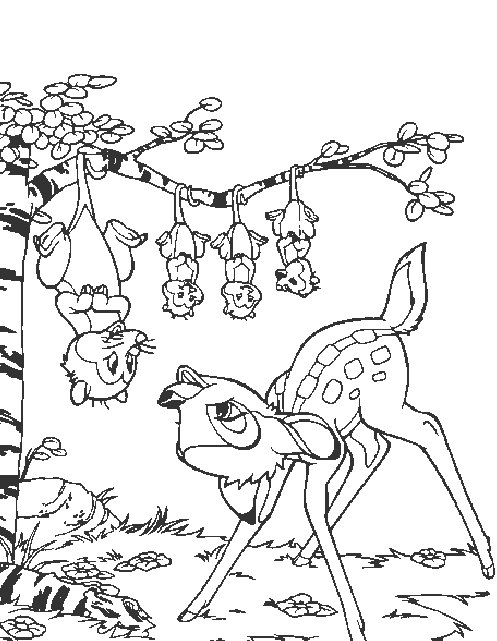 Dessin à colorier: Animaux sauvages / de la jungle (Animaux) #21095 - Coloriages à Imprimer Gratuits