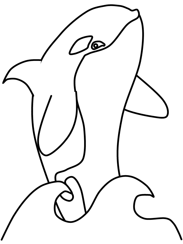 Dessin à colorier: Baleine (Animaux) #870 - Coloriages à Imprimer Gratuits