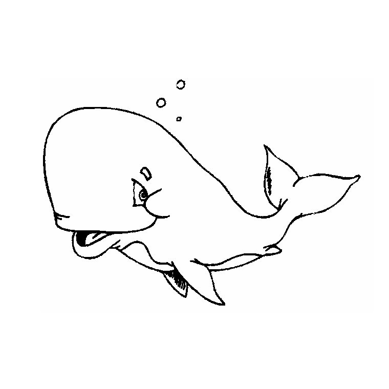 Dessin à colorier: Baleine (Animaux) #871 - Coloriages à Imprimer Gratuits
