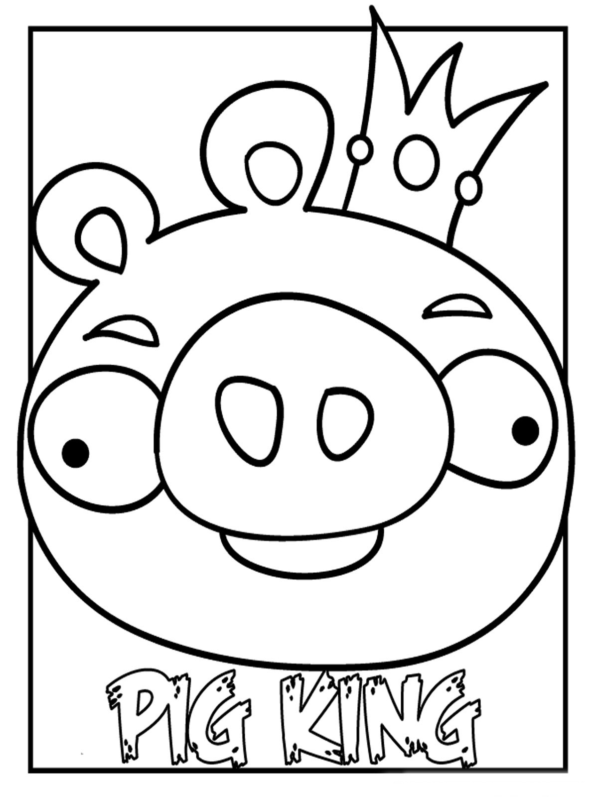 Dessin à colorier: Cochon (Animaux) #3606 - Coloriages à Imprimer Gratuits