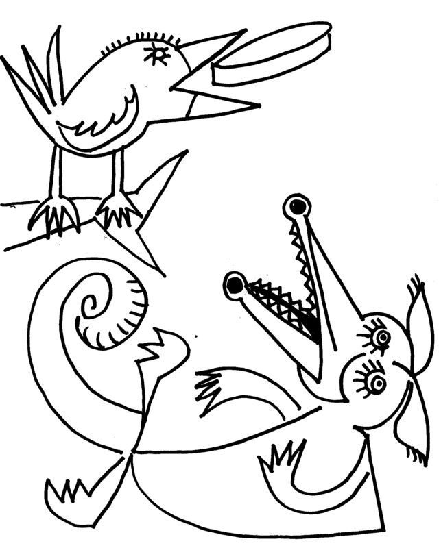 Dessin à colorier: Corbeau (Animaux) #4304 - Coloriages à Imprimer Gratuits