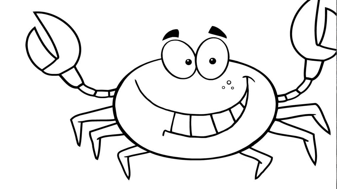 Dessin à colorier: Crabe (Animaux) #4735 - Coloriages à Imprimer Gratuits