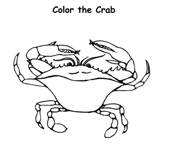 Dessin à colorier: Crabe (Animaux) #4779 - Coloriages à Imprimer Gratuits