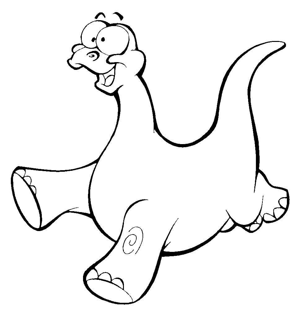 Dessin à colorier: Dinosaure (Animaux) #5548 - Coloriages à Imprimer Gratuits