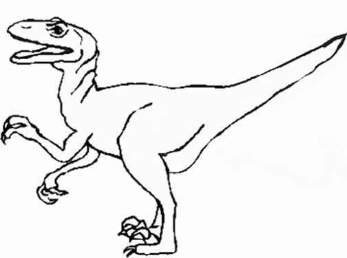 Dessin à colorier: Dinosaure (Animaux) #5571 - Coloriages à Imprimer Gratuits