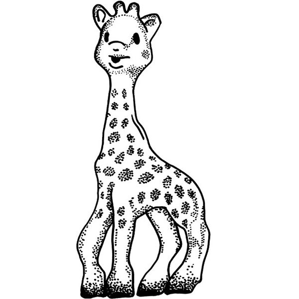 Dessin à colorier: Girafe (Animaux) #7252 - Coloriages à Imprimer Gratuits
