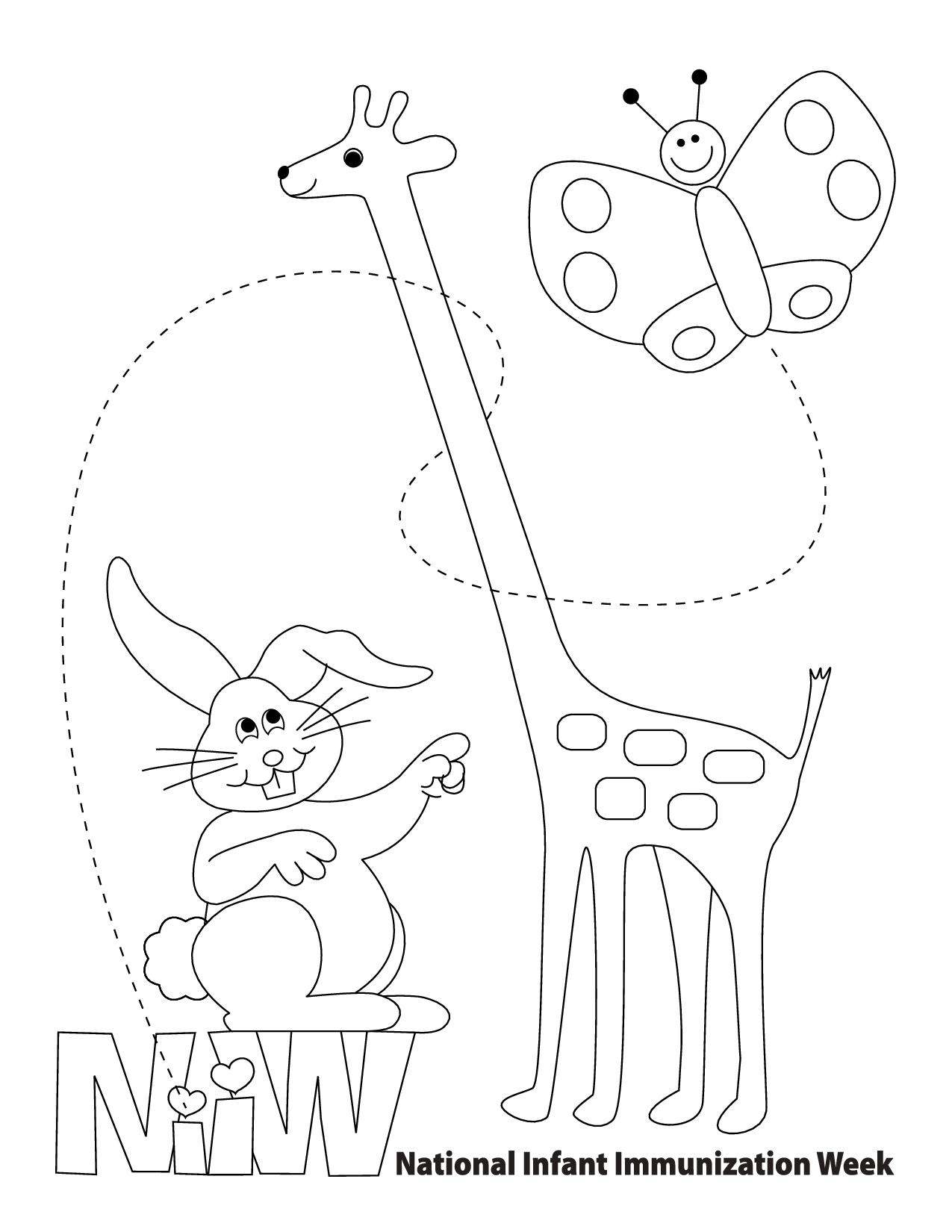 Dessin à colorier: Girafe (Animaux) #7363 - Coloriages à Imprimer Gratuits