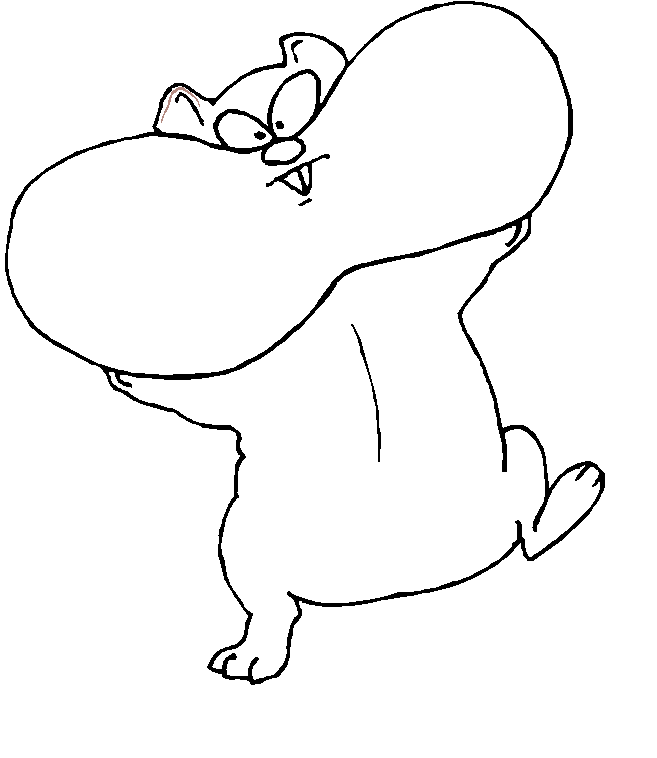 Dessin à colorier: Hamster (Animaux) #8073 - Coloriages à Imprimer Gratuits