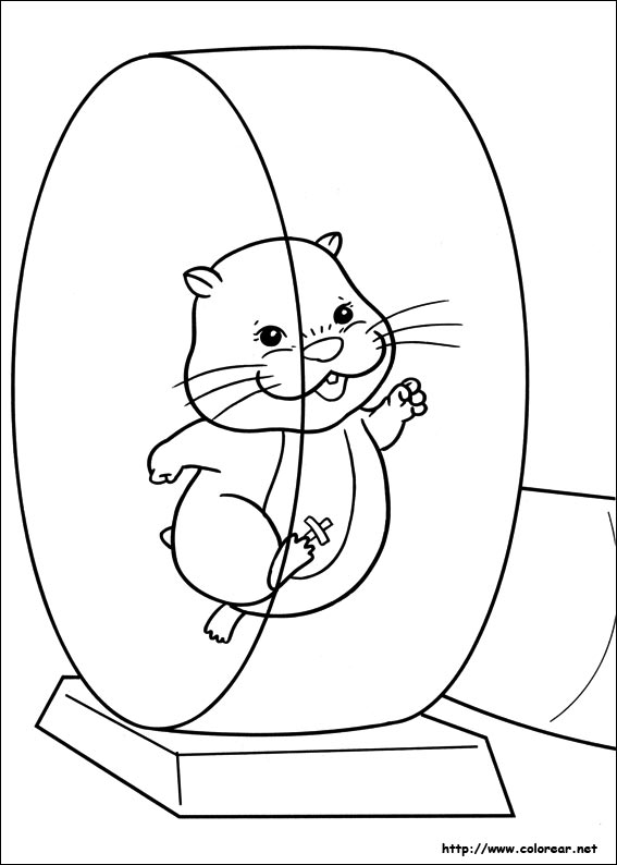 Dessin à colorier: Hamster (Animaux) #8140 - Coloriages à Imprimer Gratuits
