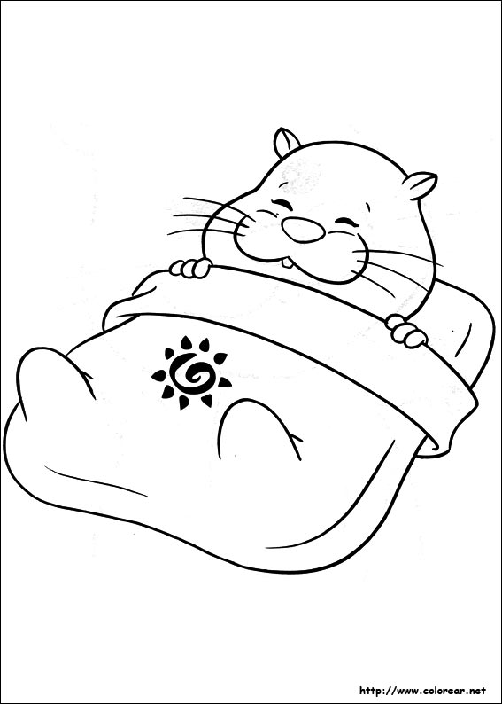 Dessin à colorier: Hamster (Animaux) #8164 - Coloriages à Imprimer Gratuits