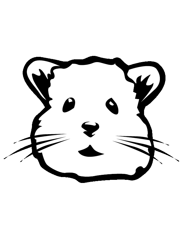 Dessin à colorier: Hamster (Animaux) #8173 - Coloriages à Imprimer Gratuits