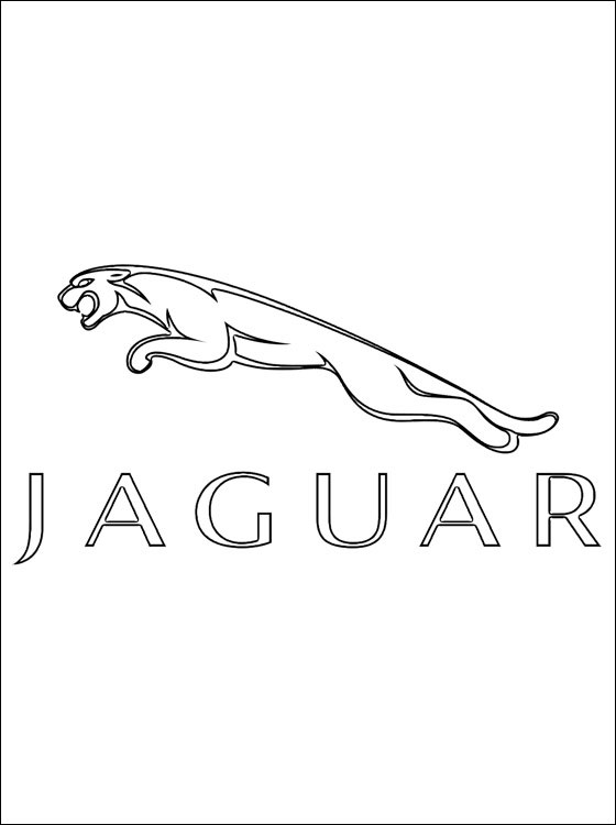Dessin à colorier: Jaguar (Animaux) #9009 - Coloriages à Imprimer Gratuits