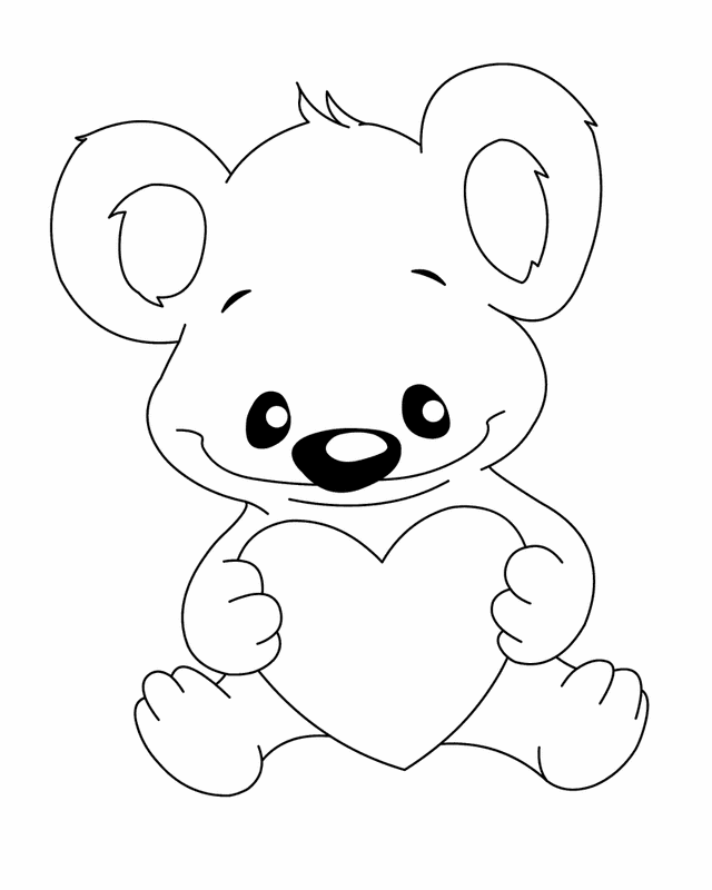 Dessin à colorier: Koala (Animaux) #9321 - Coloriages à Imprimer Gratuits