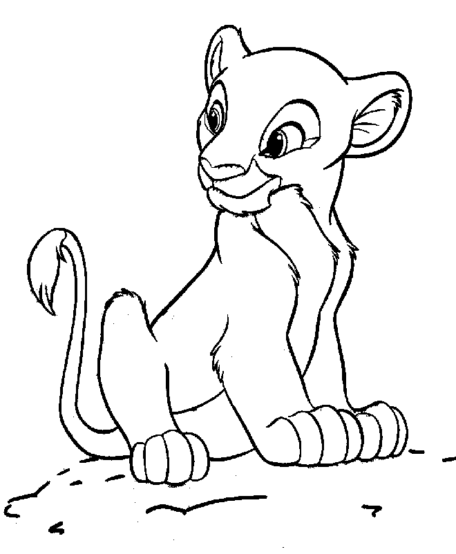 Dessin à colorier: Lion (Animaux) #10258 - Coloriages à Imprimer Gratuits