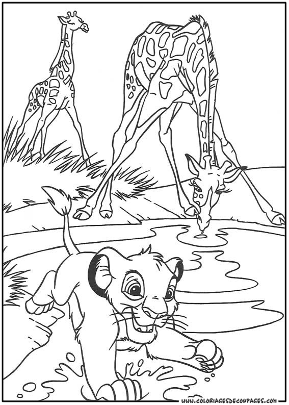 Dessin à colorier: Lion (Animaux) #10369 - Coloriages à Imprimer Gratuits