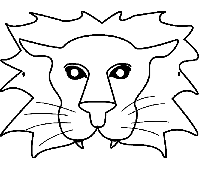 Dessin à colorier: Lion (Animaux) #10414 - Coloriages à Imprimer Gratuits