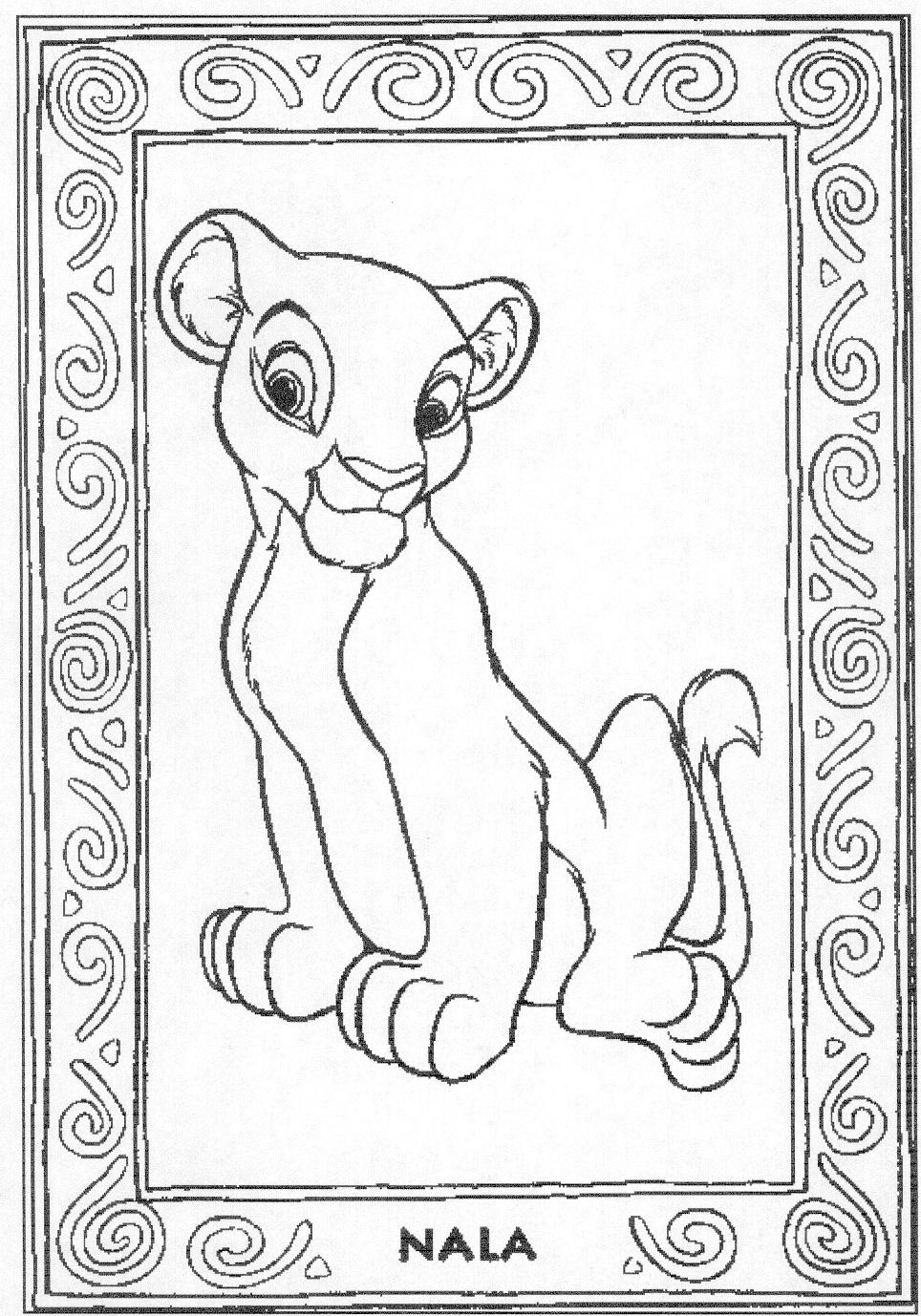 Dessin à colorier: Lion (Animaux) #10427 - Coloriages à Imprimer Gratuits