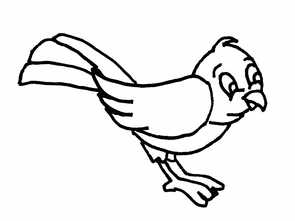 Dessin à colorier: Oiseaux (Animaux) #11892 - Coloriages à Imprimer Gratuits