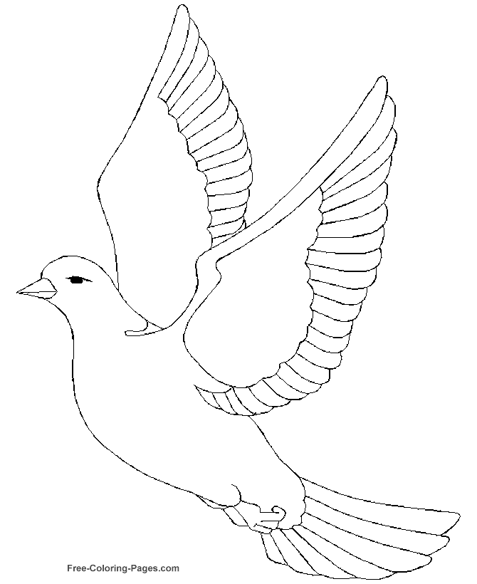Dessin à colorier: Oiseaux (Animaux) #12028 - Coloriages à Imprimer Gratuits