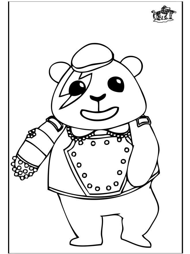 Dessin à colorier: Panda (Animaux) #12507 - Coloriages à Imprimer Gratuits