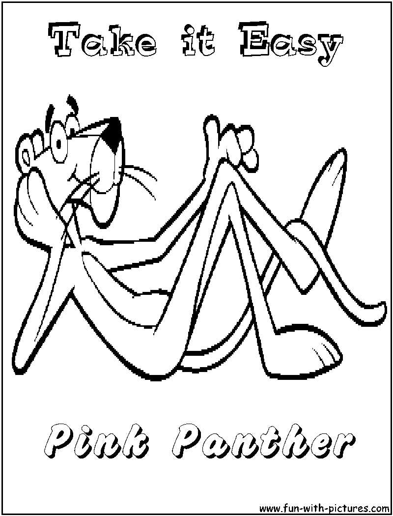 Dessin à colorier: Panthère (Animaux) #15641 - Coloriages à Imprimer Gratuits