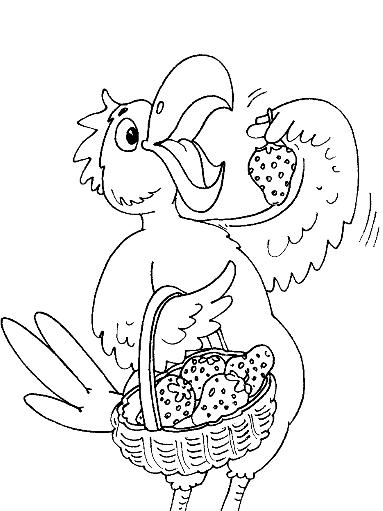 Dessin à colorier: Perroquet (Animaux) #16180 - Coloriages à Imprimer Gratuits