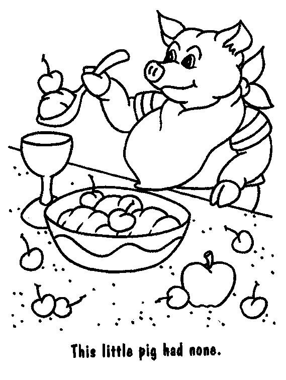 Dessin à colorier: Porc (Animaux) #17789 - Coloriages à Imprimer Gratuits