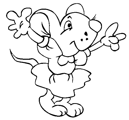 Dessin à colorier: Rat (Animaux) #15198 - Coloriages à Imprimer Gratuits