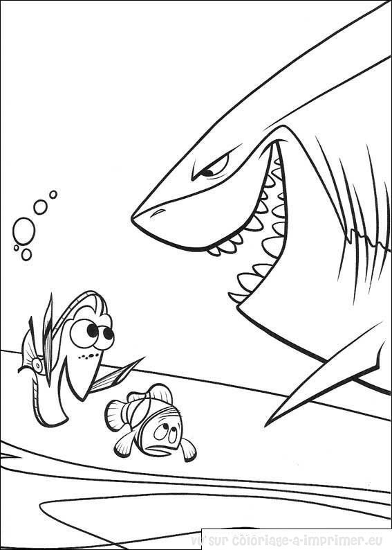 Dessin à colorier: Requin (Animaux) #14868 - Coloriages à Imprimer Gratuits