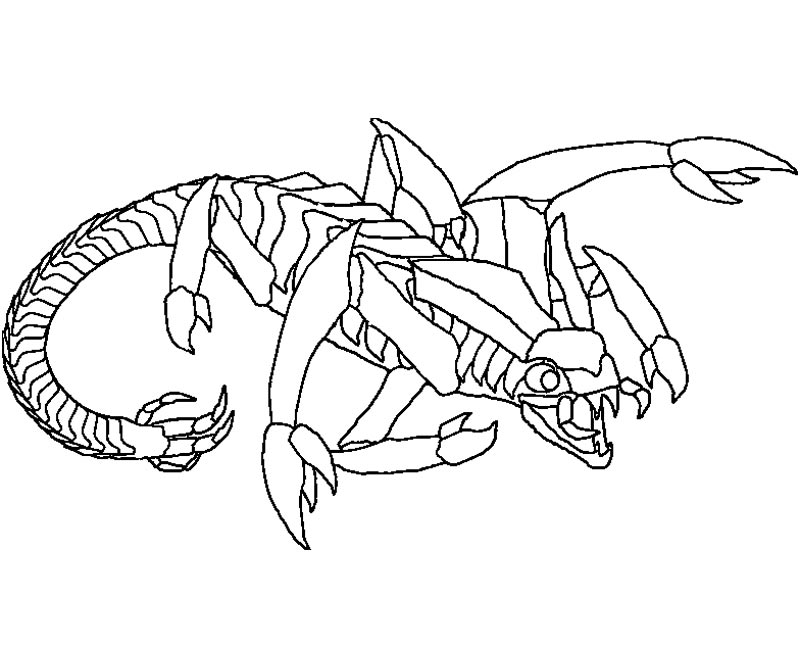Dessin à colorier: Scorpion (Animaux) #14540 - Coloriages à Imprimer Gratuits