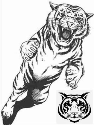 Dessin à colorier: Tigre (Animaux) #13672 - Coloriages à Imprimer Gratuits