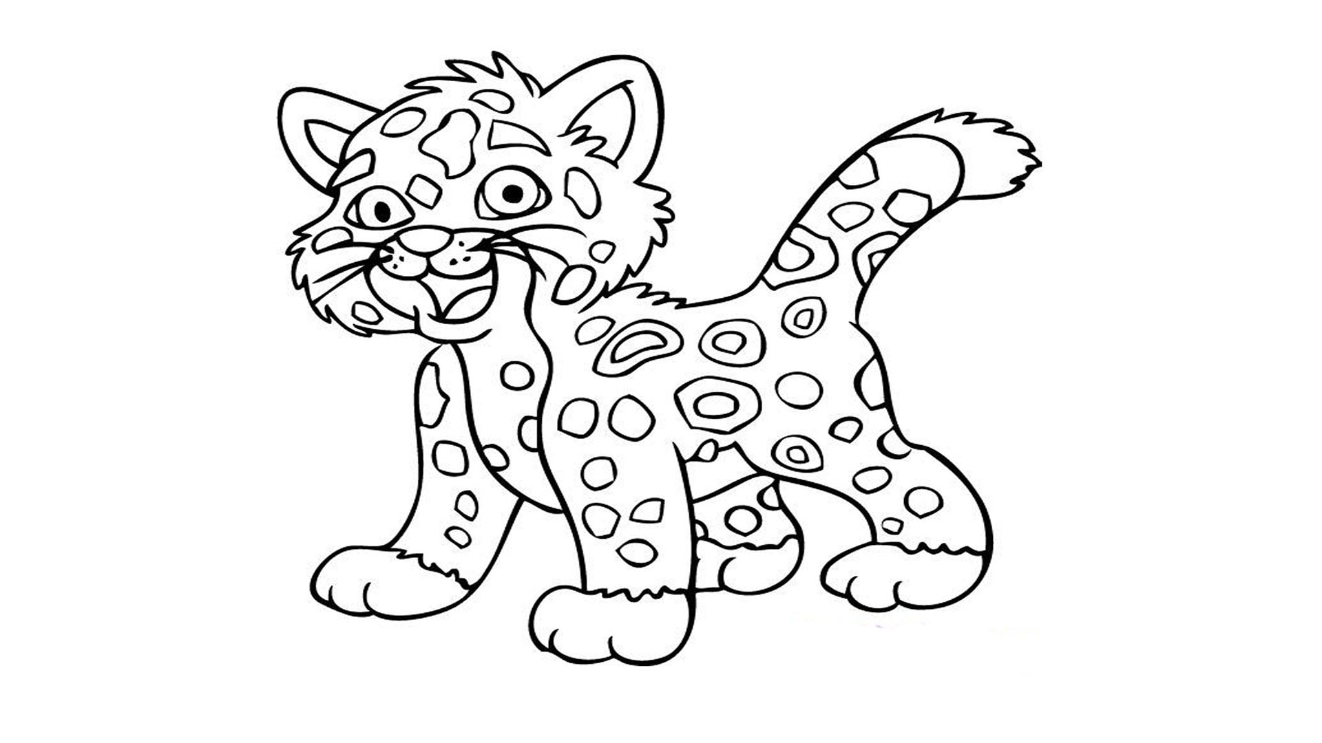 Dessin à colorier: Tigre (Animaux) #13738 - Coloriages à Imprimer Gratuits