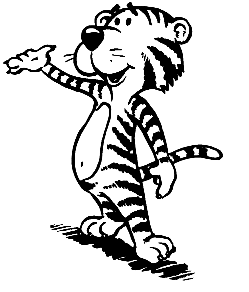 Dessin à colorier: Tigre (Animaux) #13740 - Coloriages à Imprimer Gratuits