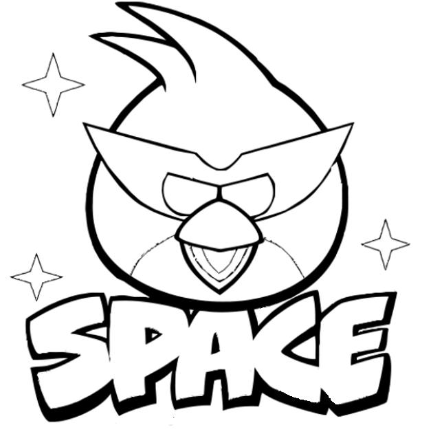 Dessin à colorier: Angry Birds (Dessins Animés) #25057 - Coloriages à Imprimer Gratuits