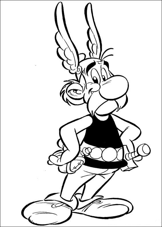 Dessin à colorier: Asterix et Obelix (Dessins Animés) #24377 - Coloriages à Imprimer Gratuits