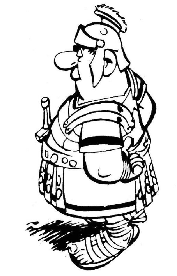 Dessin à colorier: Asterix et Obelix (Dessins Animés) #24514 - Coloriages à Imprimer Gratuits