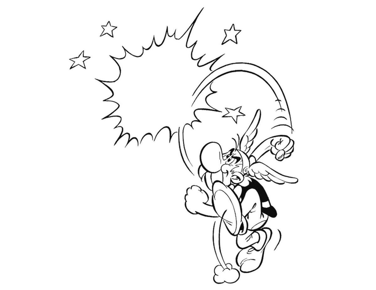 Dessin à colorier: Asterix et Obelix (Dessins Animés) #24534 - Coloriages à Imprimer Gratuits