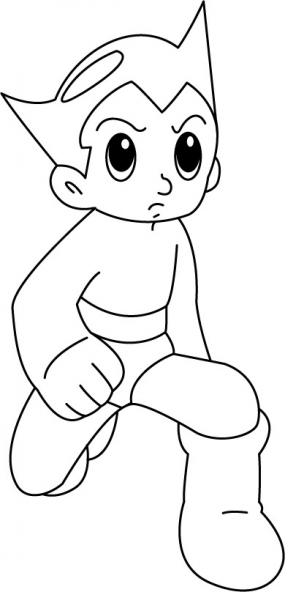 Dessin à colorier: Astroboy (Dessins Animés) #45279 - Coloriages à Imprimer Gratuits