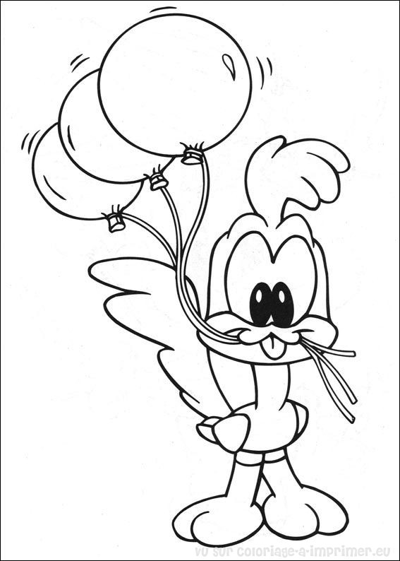 Dessin à colorier: Baby Looney Tunes (Dessins Animés) #26519 - Coloriages à Imprimer Gratuits